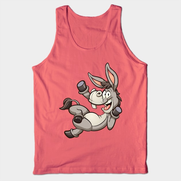 Waving donkey Tank Top by memoangeles